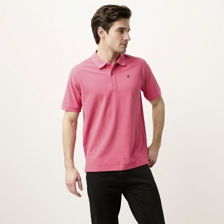 Polera Manga Corta Algodón Hombre