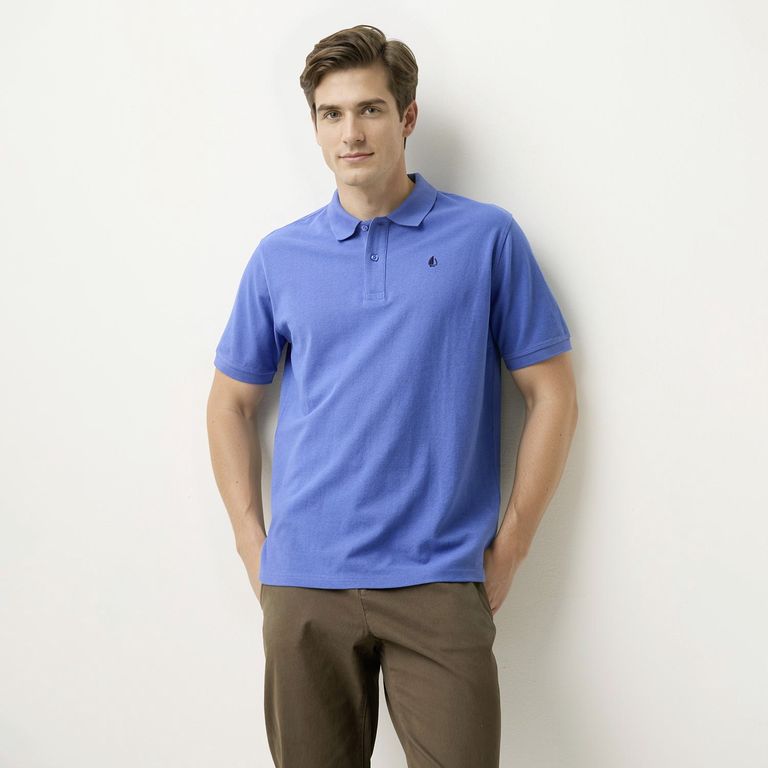 Polera Manga Corta Algodón Hombre