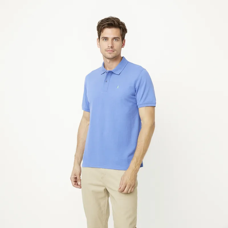 NEWPORT - Polera Manga Corta Algodón Hombre Newport