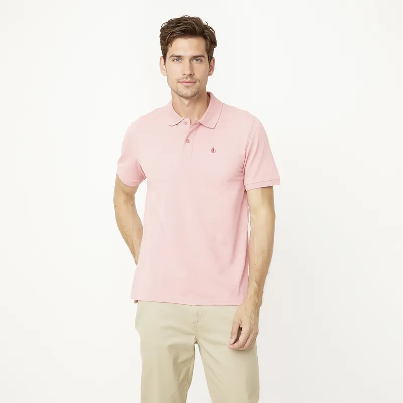 NEWPORT - Polera Manga Corta Algodón Hombre Newport