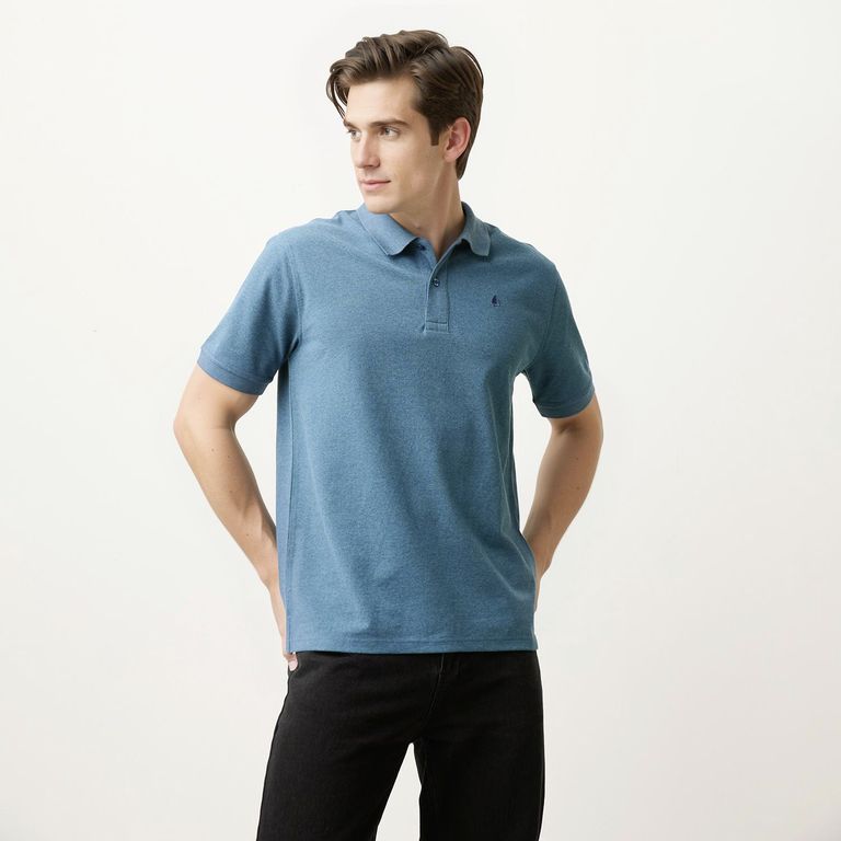Polera Manga Corta Algodón Hombre