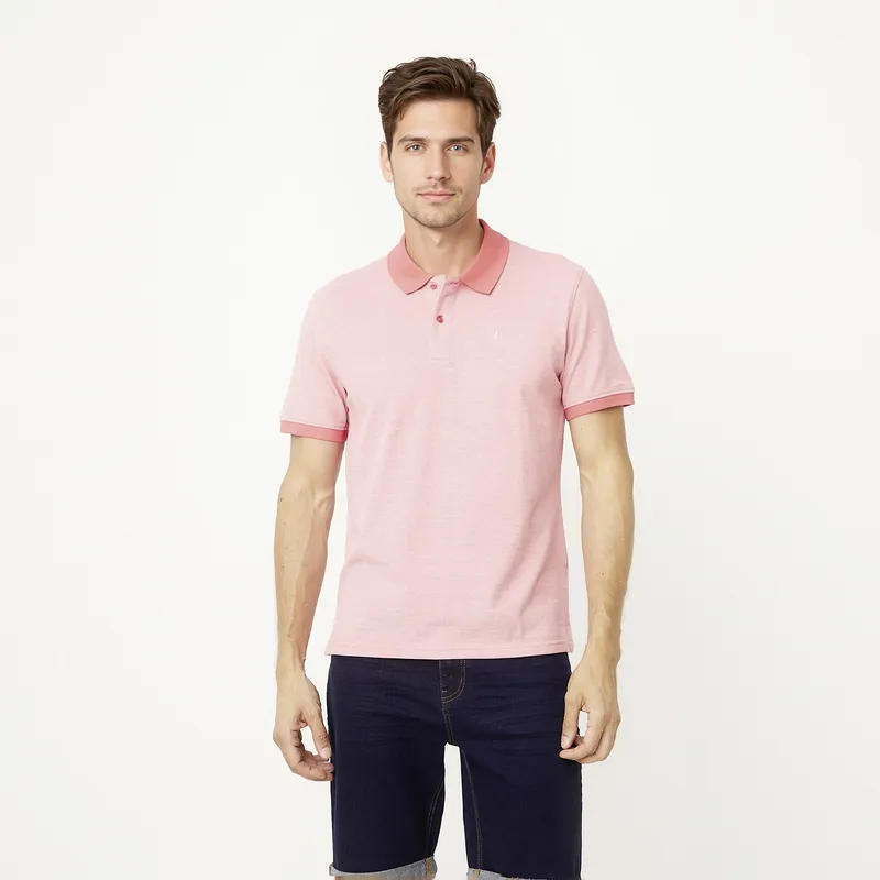 NEWPORT - Polera Manga Corta Algodón Hombre Newport