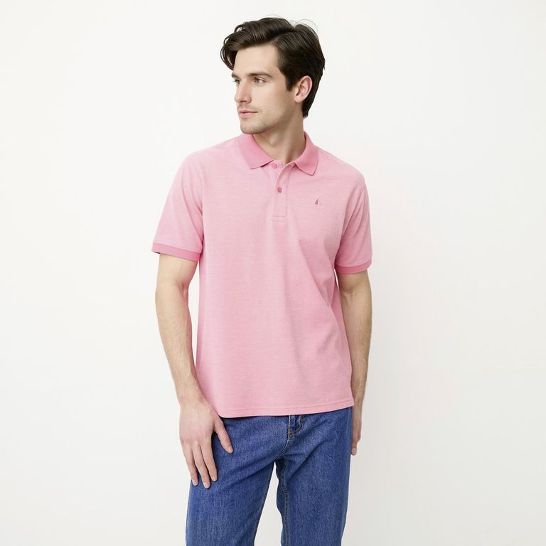 Polera Manga Corta Algodón Hombre