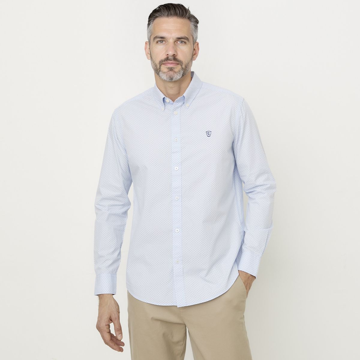 CHRISTIAN LACROIX - Camisa Casual Manga Larga Hombre Christian Lacroix