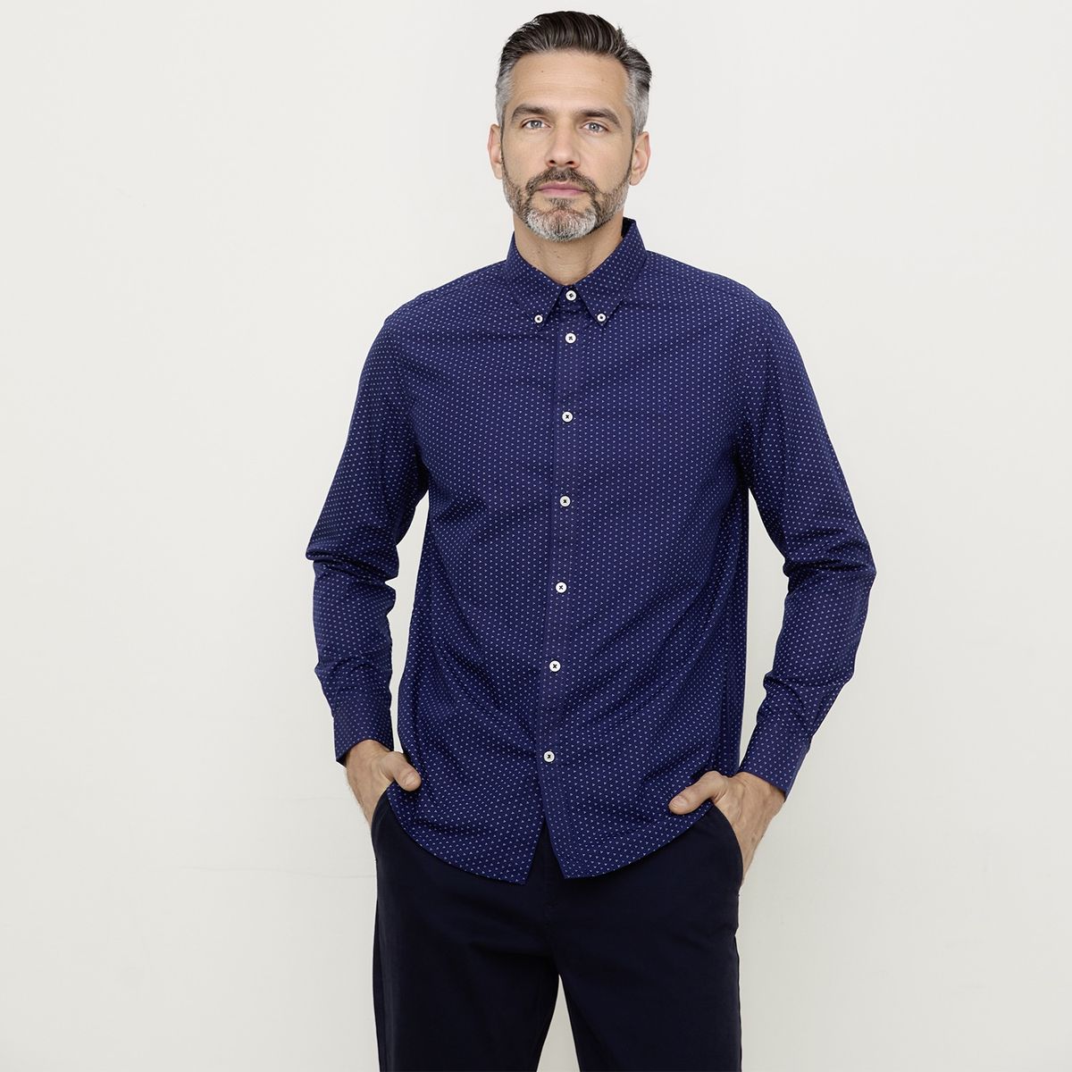 CHRISTIAN LACROIX - Camisa Casual Manga Larga Hombre Christian Lacroix