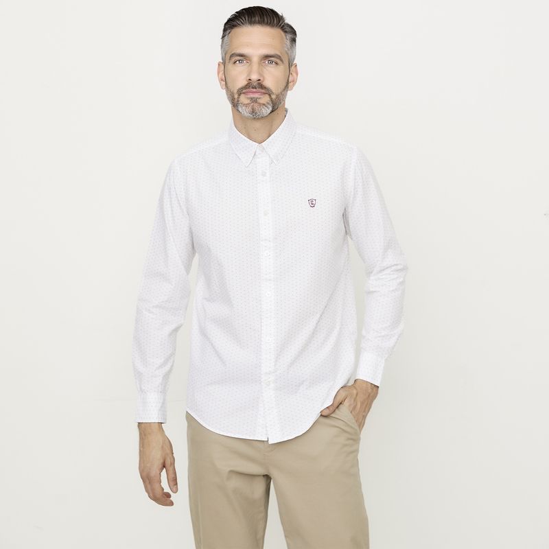 CHRISTIAN LACROIX - Camisa Casual Manga Larga Hombre Christian Lacroix
