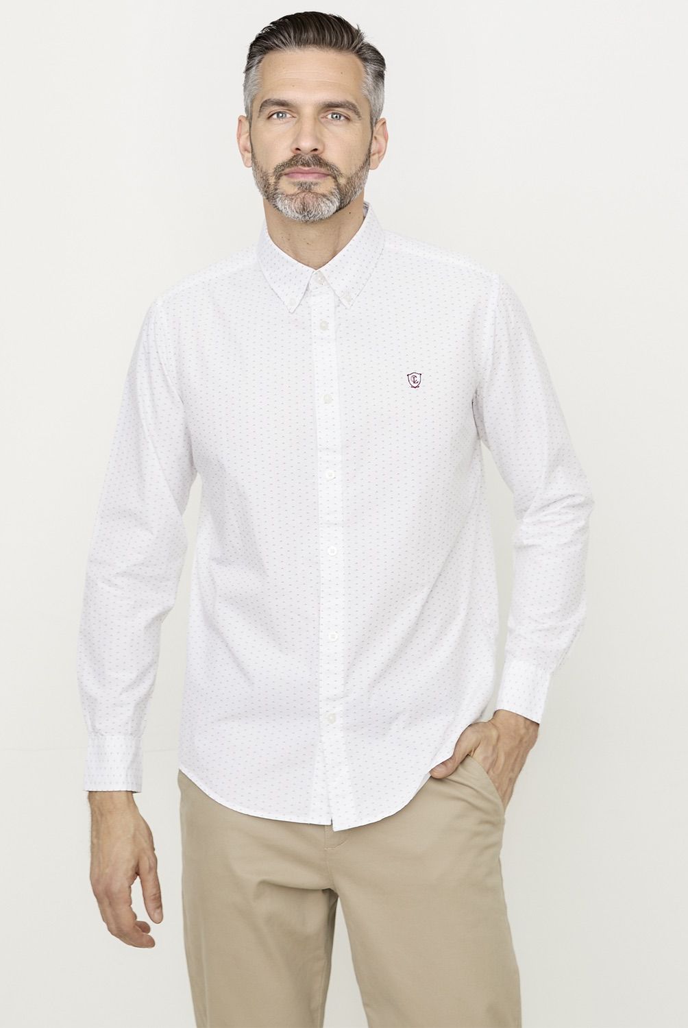 CHRISTIAN LACROIX - Camisa Casual Manga Larga Hombre Christian Lacroix