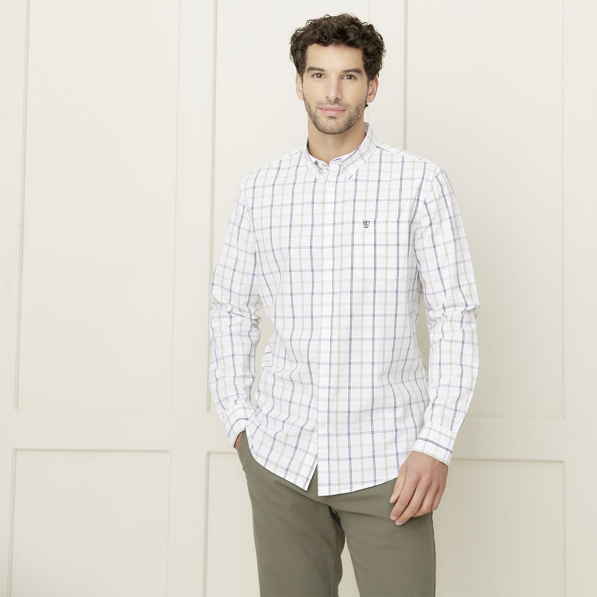 CHRISTIAN LACROIX - Camisa Casual Manga Larga Hombre Christian Lacroix