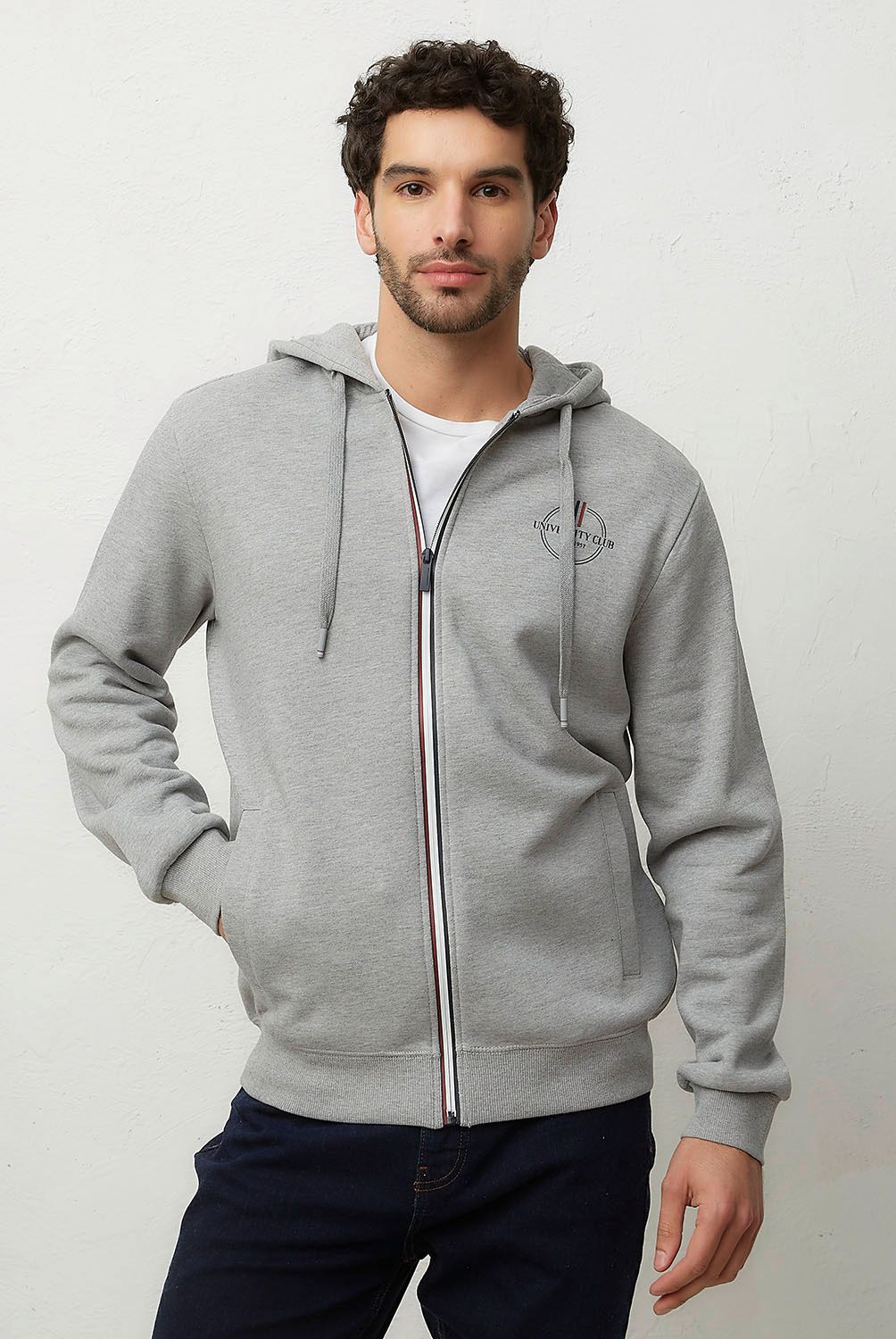 UNIVERSITY CLUB - Polerón Casual Hombre University Club