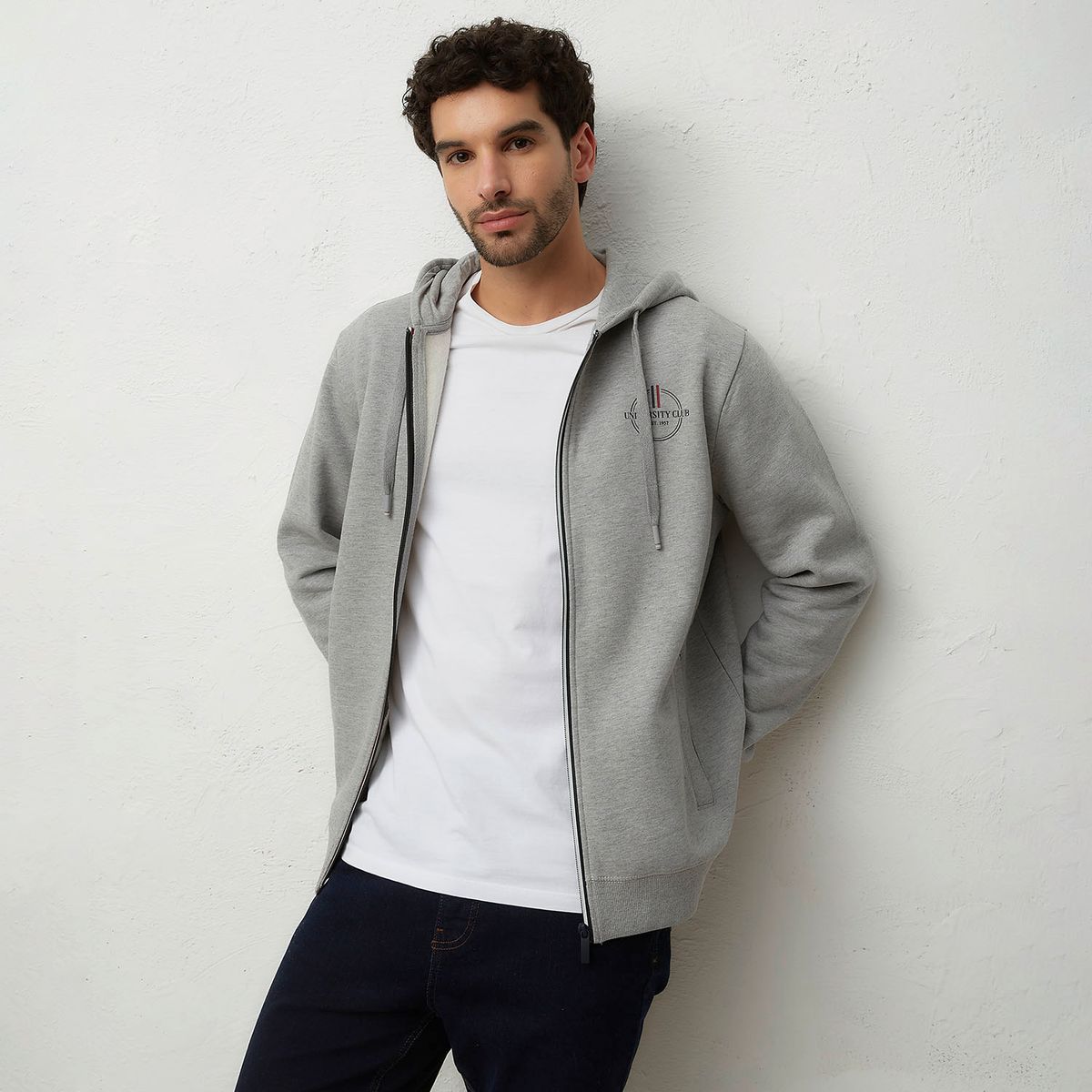 UNIVERSITY CLUB - Polerón Casual Hombre University Club