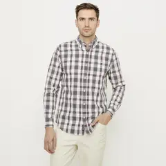 UNIVERSITY CLUB - Camisa Casual Manga Corta Algodón Hombre Univertity Club