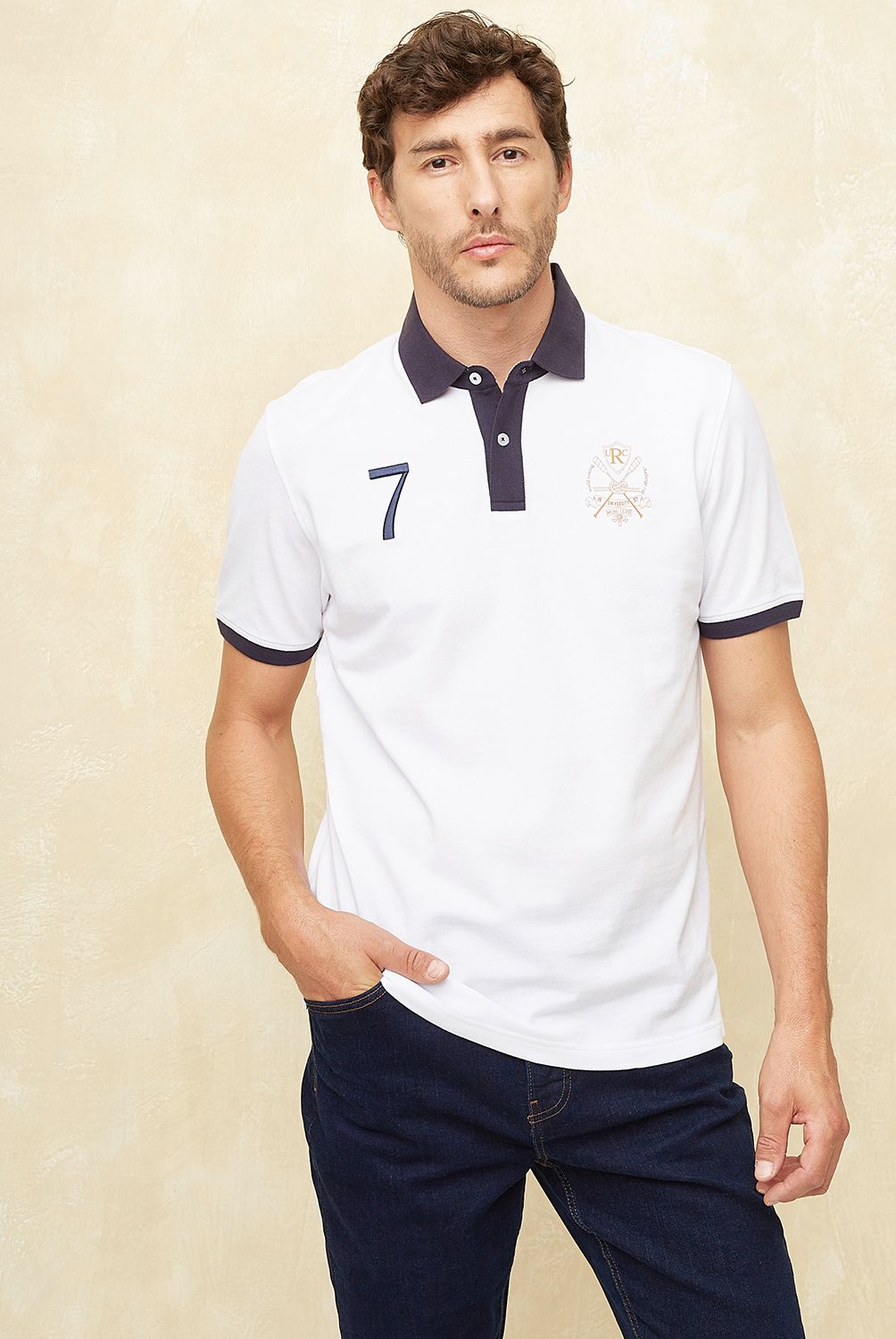 UNIVERSITY CLUB - Polera Manga Corta Hombre University Club