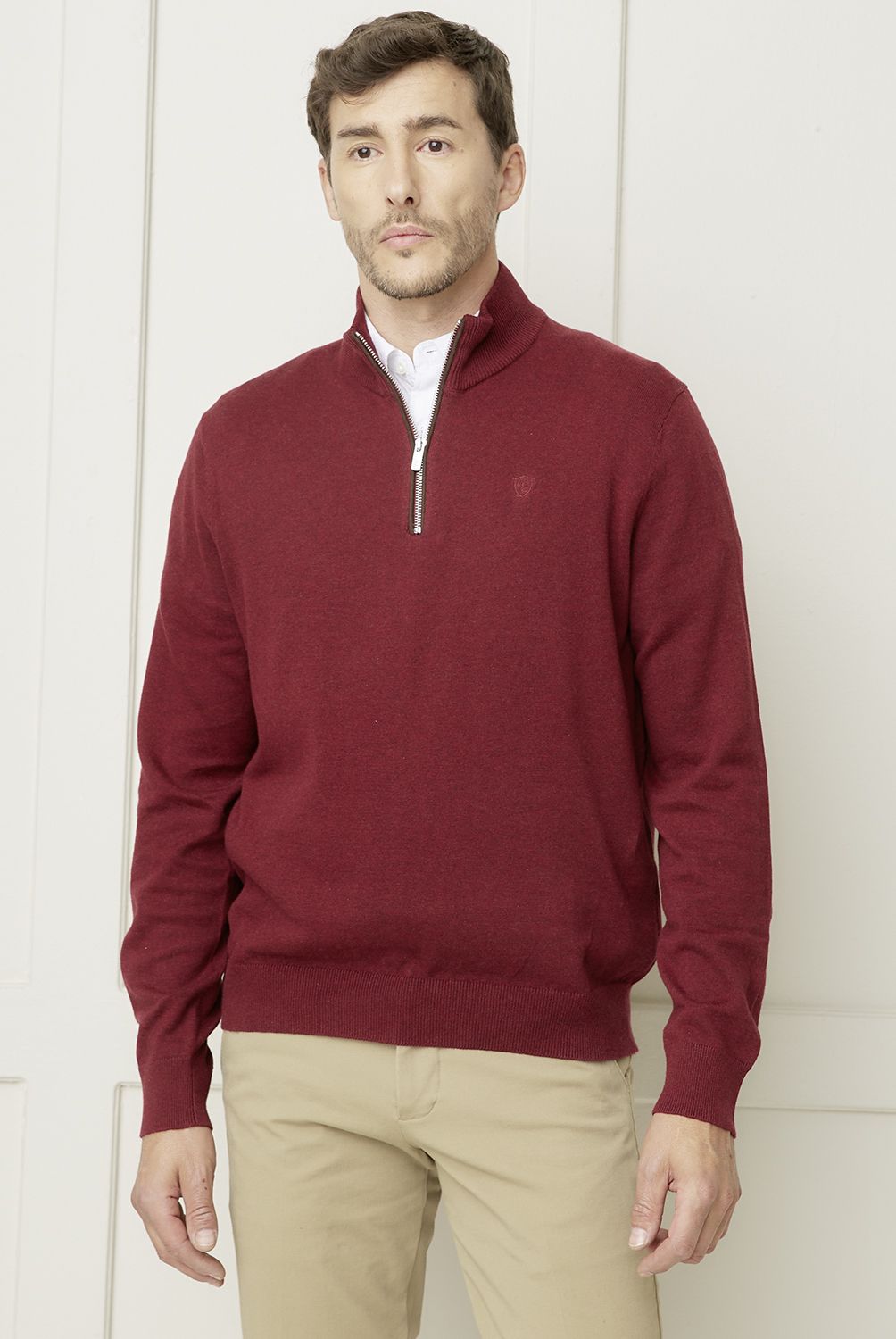 CHRISTIAN LACROIX - Sweater Medio Cierre Algodón Hombre Christian Lacroix
