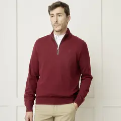 CHRISTIAN LACROIX - Sweater Medio Cierre Algodón Hombre