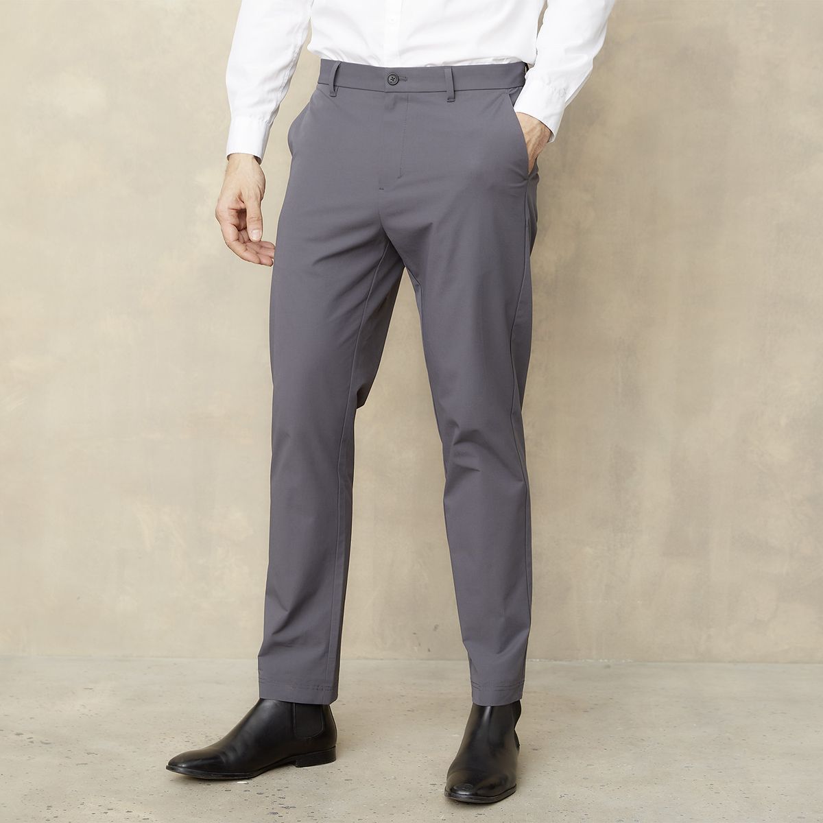 WOLF&HANK - Pantalón Chino Slim Tiro Medio Hombre Wolf&hank