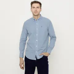 UNIVERSITY CLUB - Camisa Manga Larga Algodón Hombre