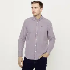 UNIVERSITY CLUB - Camisa Manga Larga Algodón Hombre