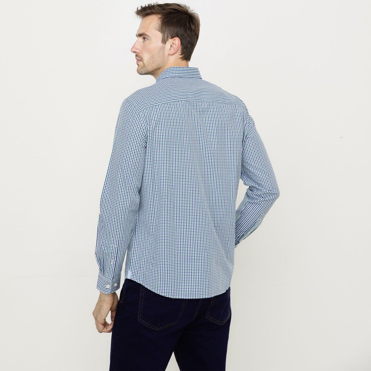 UNIVERSITY CLUB - Camisa Manga Larga Algodón Hombre University Club