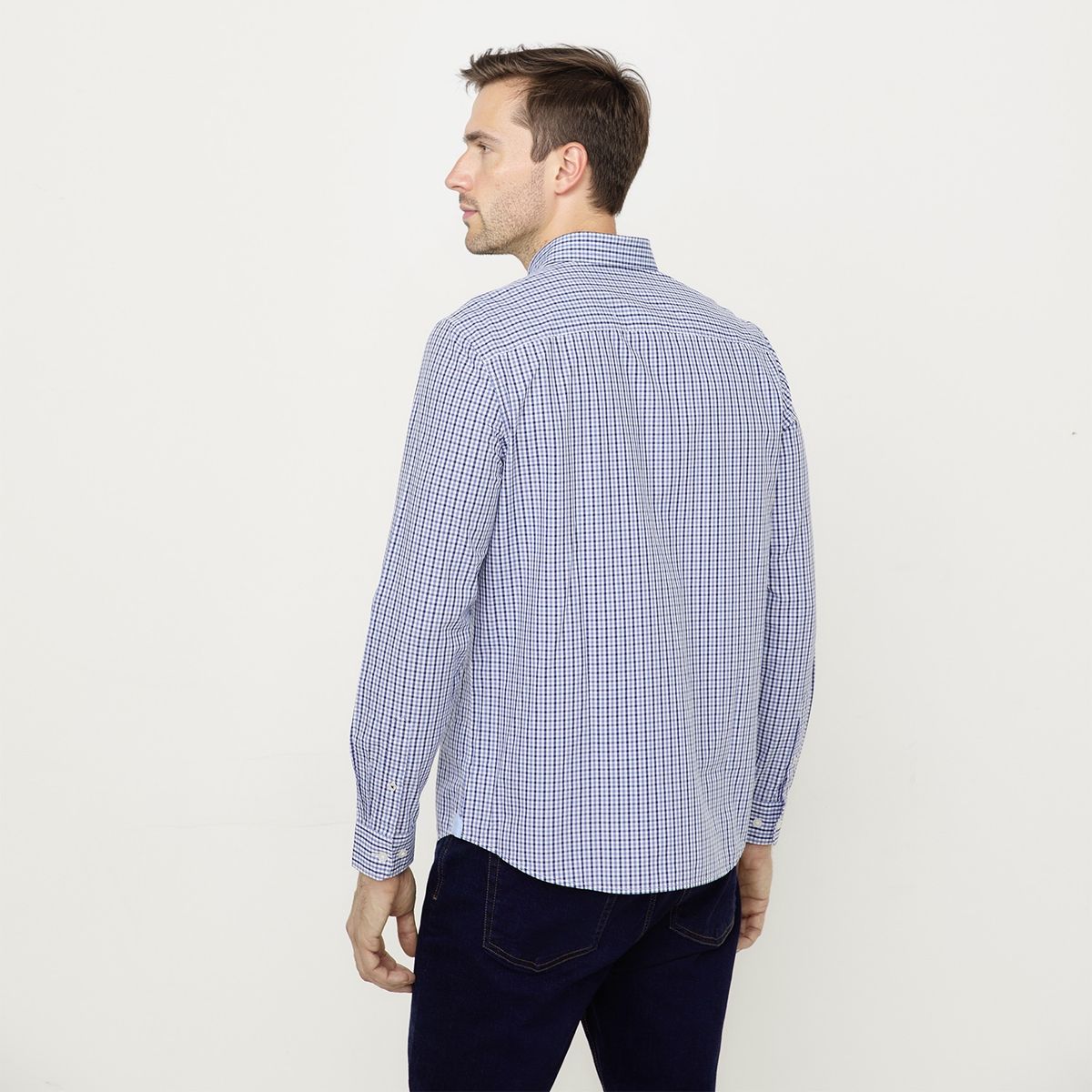 UNIVERSITY CLUB - Camisa Manga Larga Algodón Hombre University Club