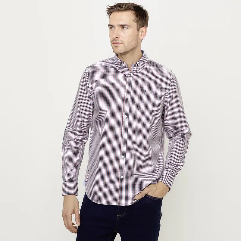 UNIVERSITY CLUB - Camisa Manga Larga Algodón Hombre University Club