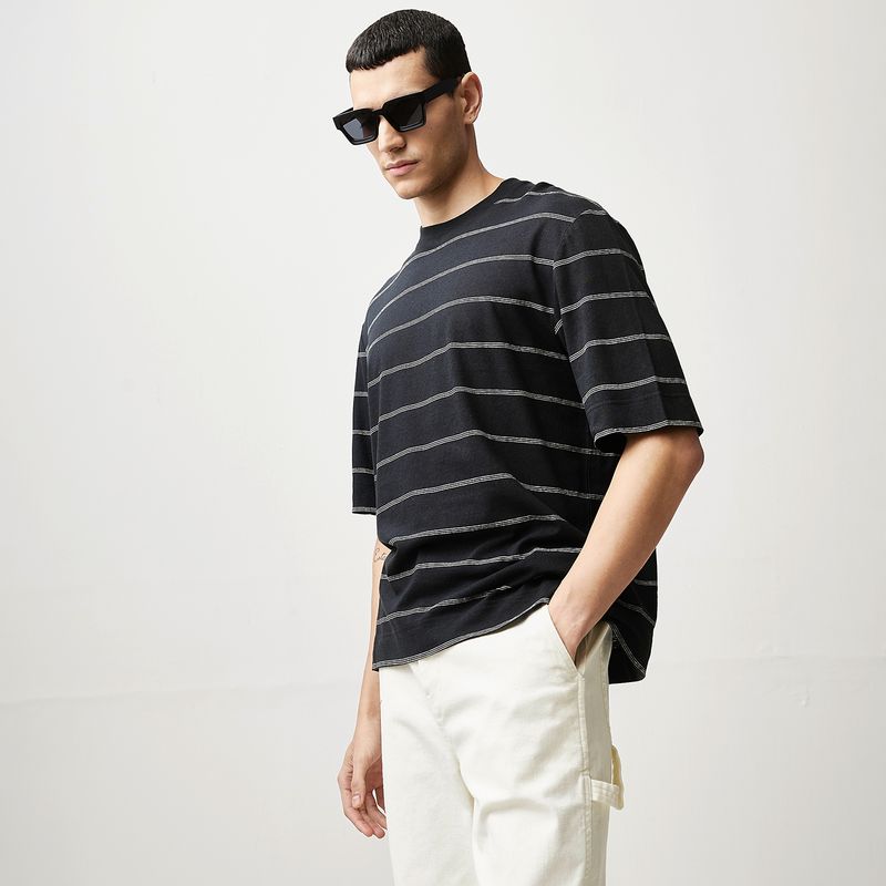 BASEMENT - Polera Manga Corta Hombre Basement
