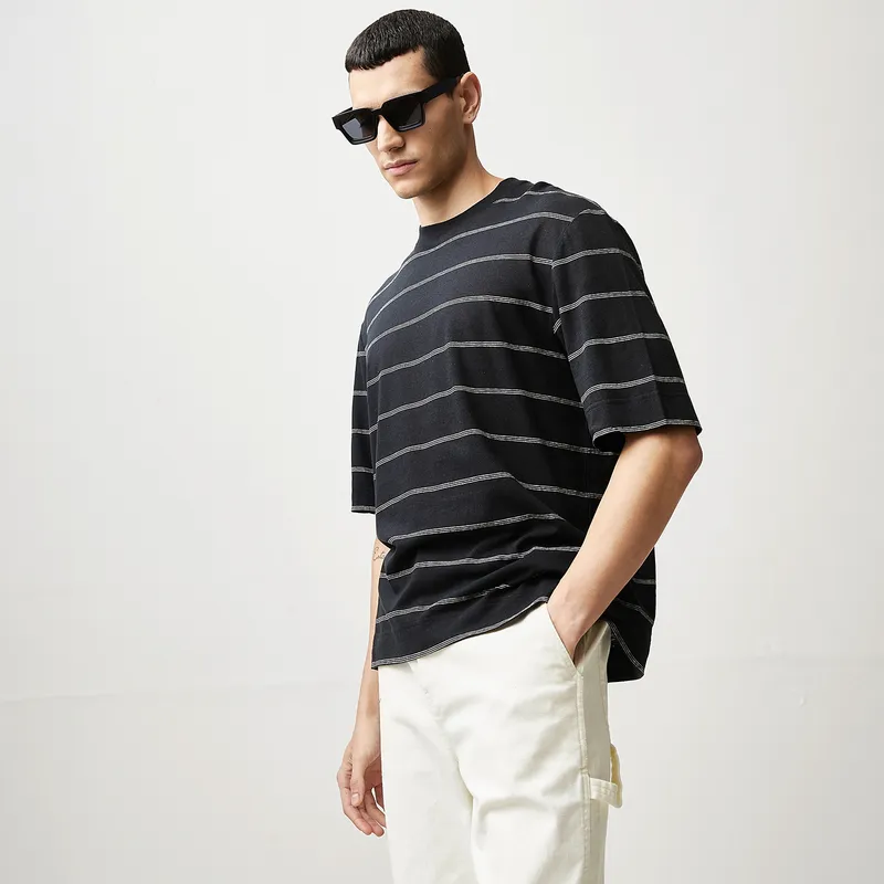 BASEMENT - Polera Manga Corta Hombre Basement