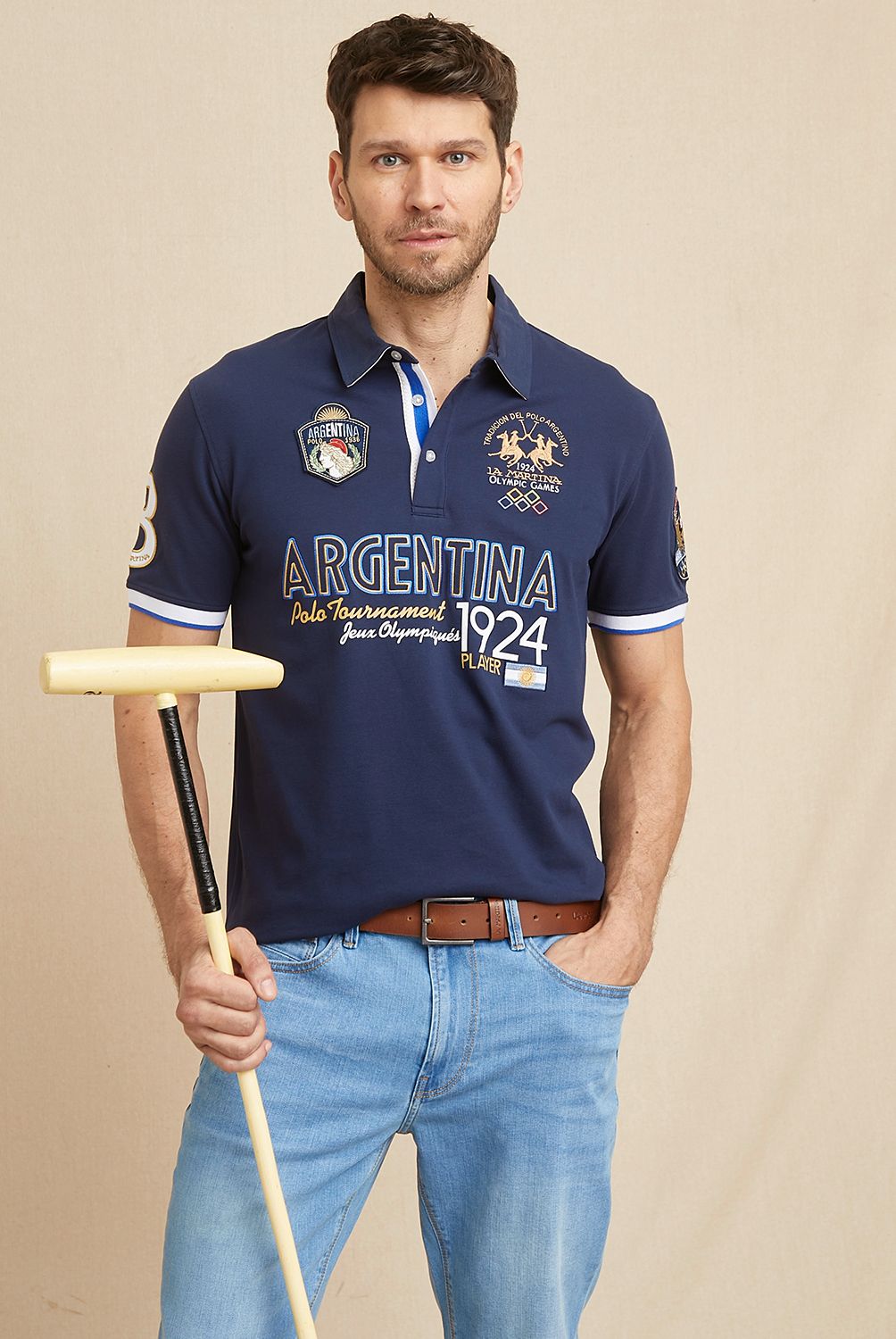 LA MARTINA - Polera Manga Corta La Martina