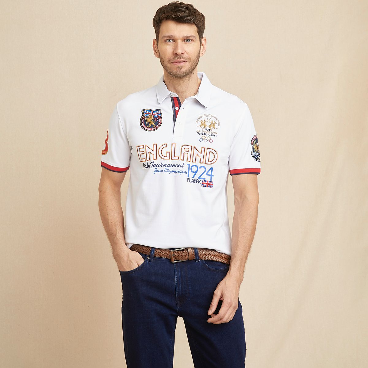 LA MARTINA - Polera Manga Corta La Martina