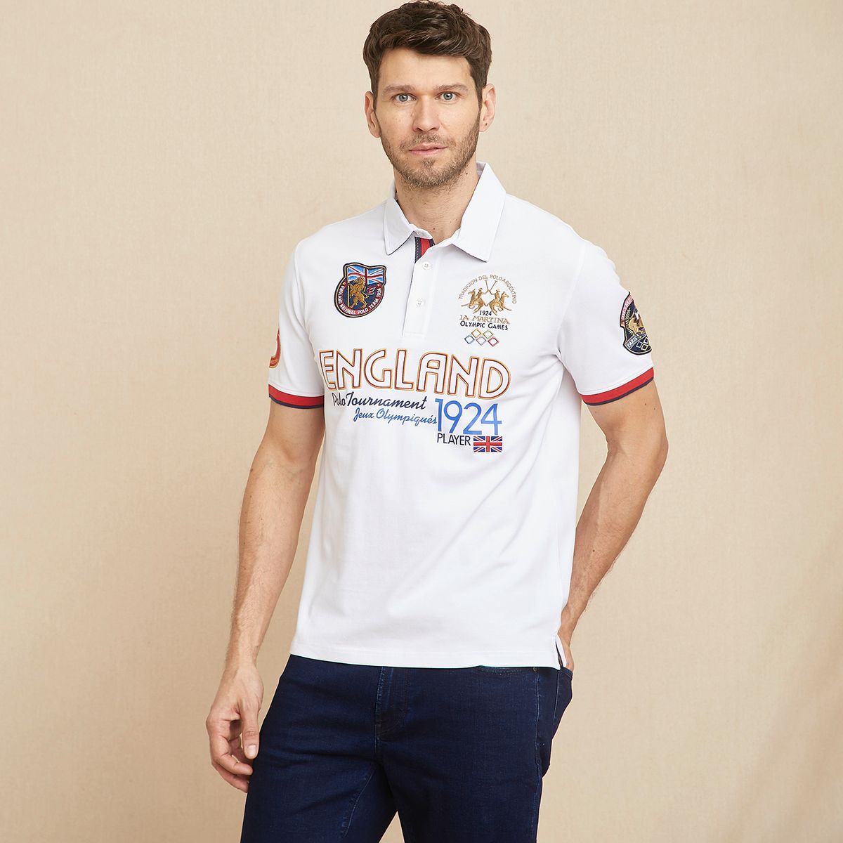 LA MARTINA - Polera Manga Corta La Martina