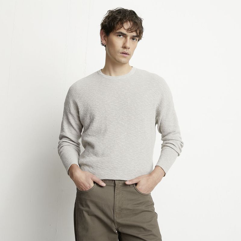 BASEMENT - Sweater Manga Larga Hombre Basement