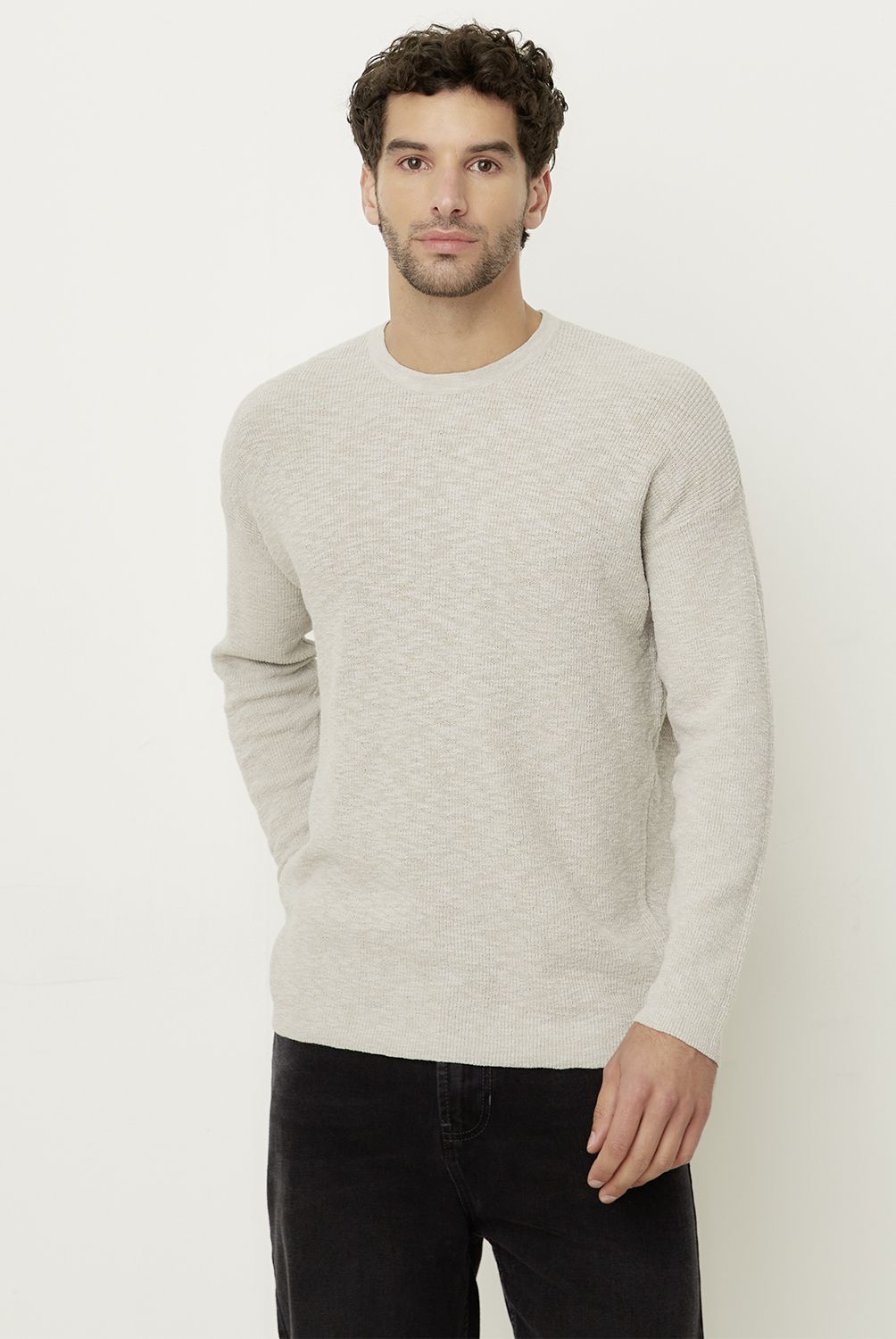 BASEMENT - Sweater Manga Larga Hombre Basement