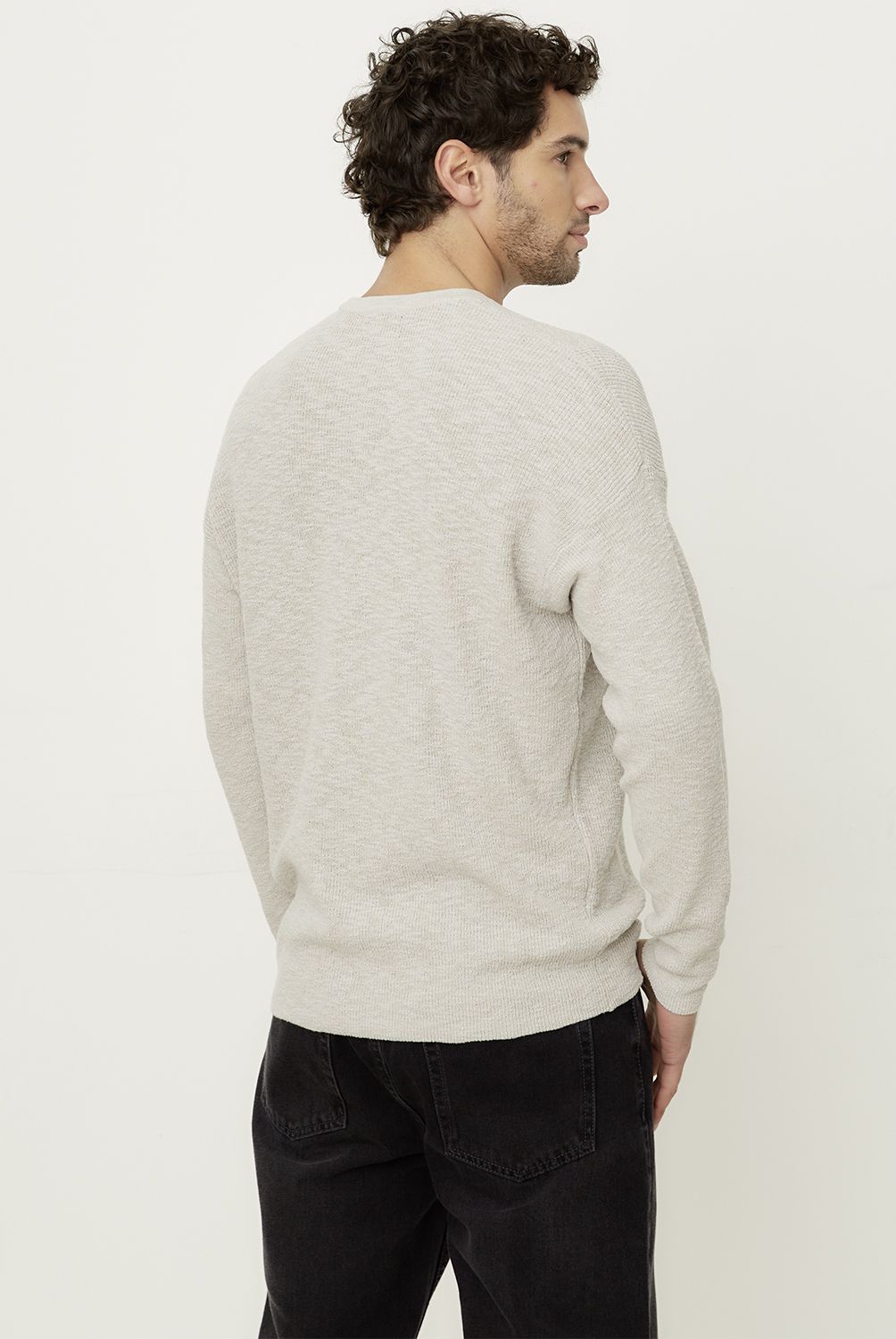 BASEMENT - Sweater Manga Larga Hombre Basement