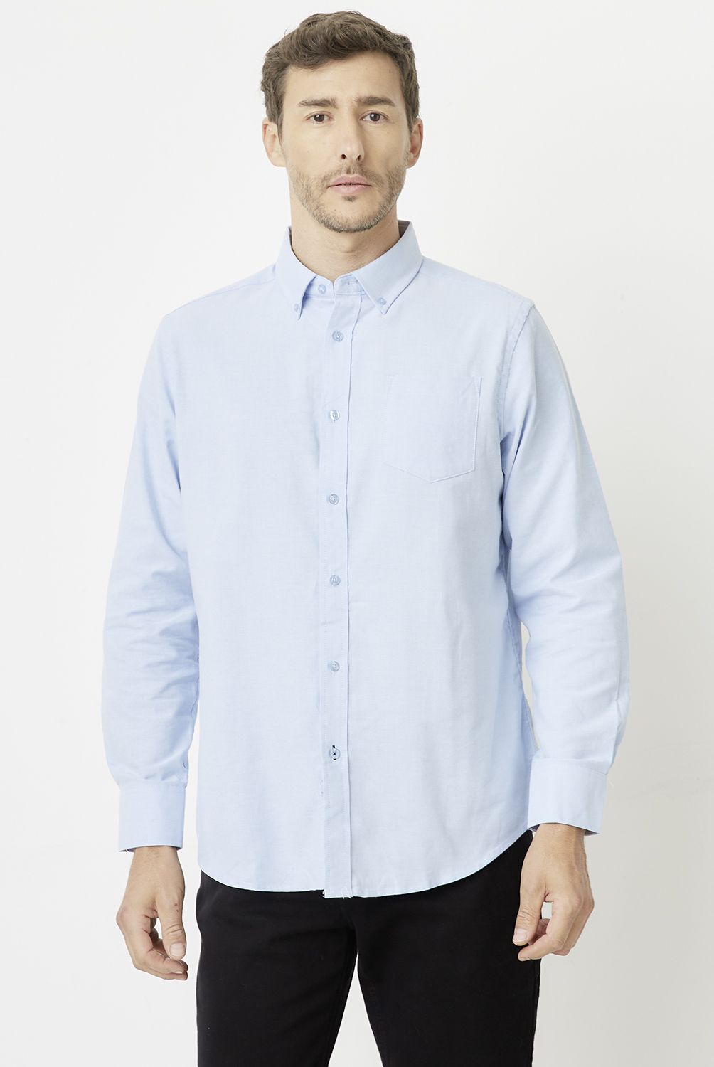 NEWPORT - Camisa Manga Larga Algodón Hombre Newport