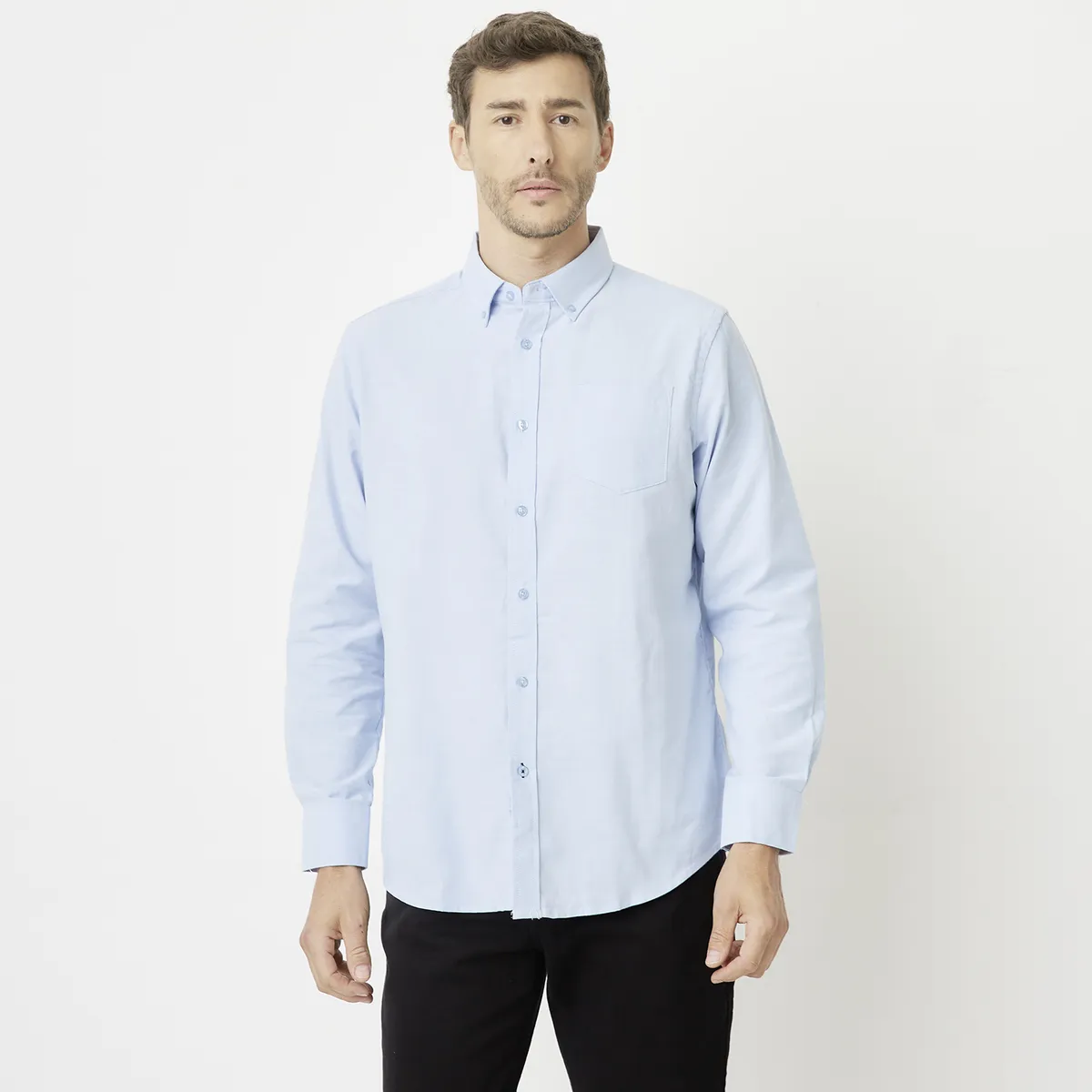 NEWPORT - Camisa Manga Larga Algodón Hombre Newport