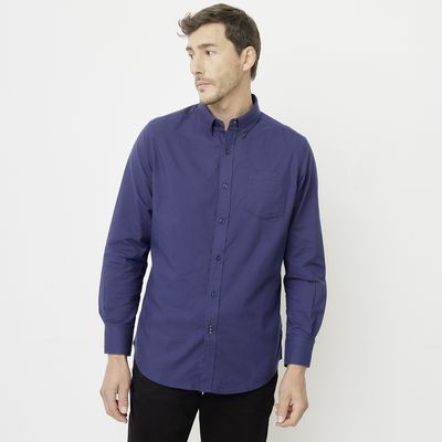 Imagen 2 del producto Camisa Manga Larga Algodón Hombre