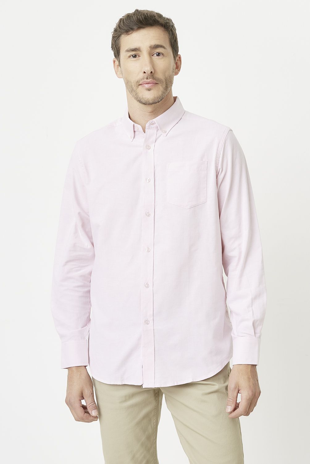 NEWPORT - Camisa Manga Larga Algodón Hombre Newport