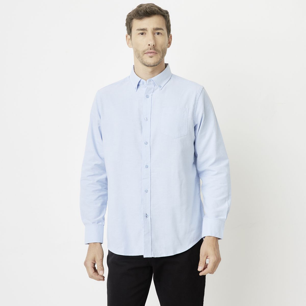 NEWPORT - Camisa Manga Larga Algodón Hombre Newport