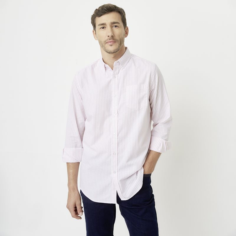NEWPORT - Camisa Manga Larga Algodón Hombre Newport