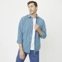 NEWPORT - Camisa Casual Manga Larga Hombre