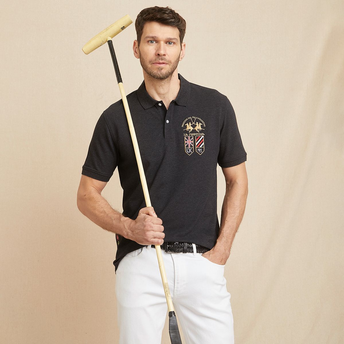 LA MARTINA - Polera Manga Corta La Martina