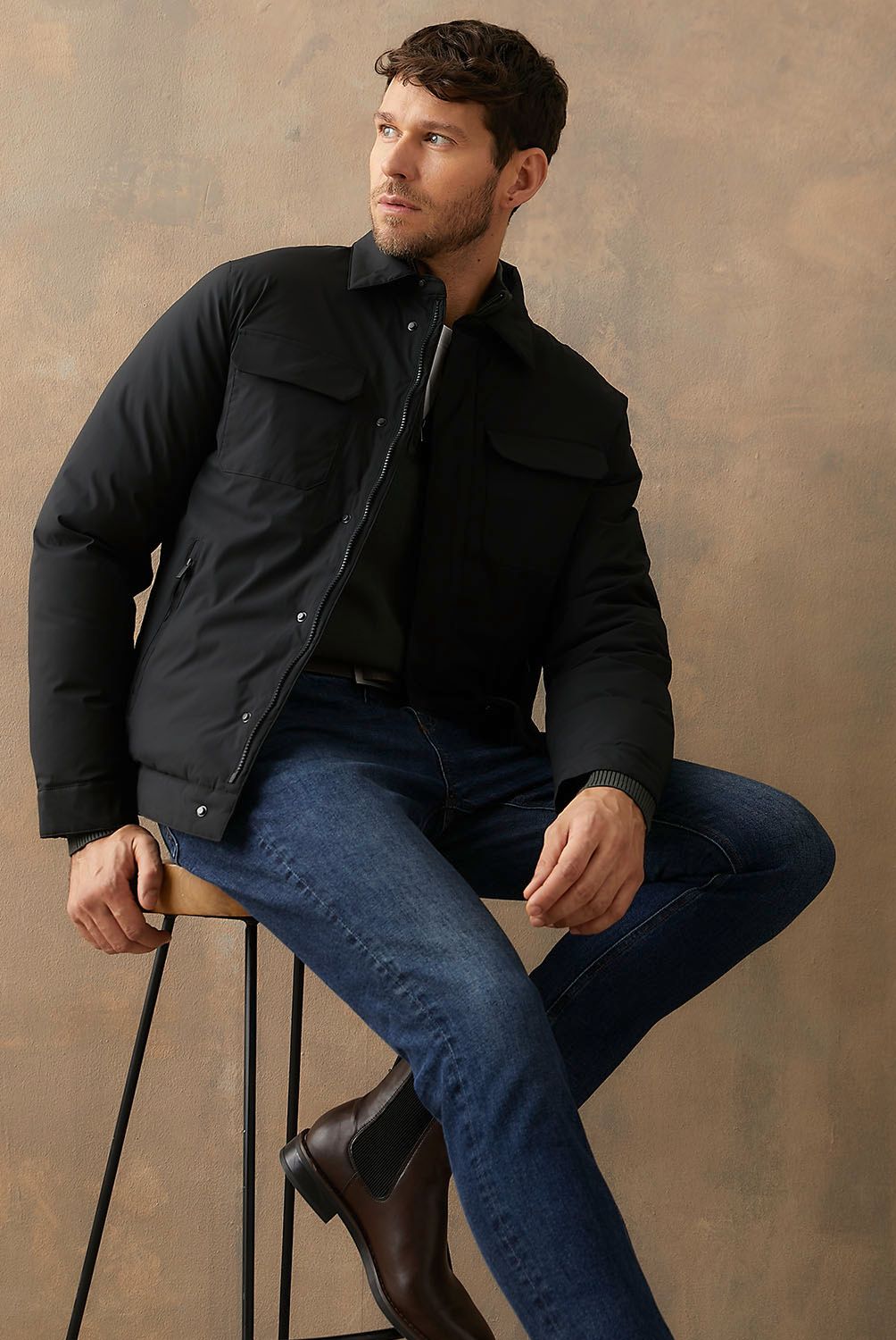 WOLF&HANK - Chaqueta Casual Hombre Wolf&Hank