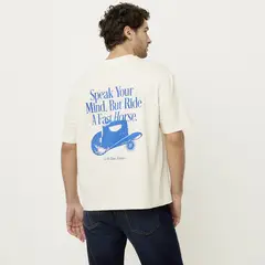 BASEMENT - Polera Manga Corta Hombre