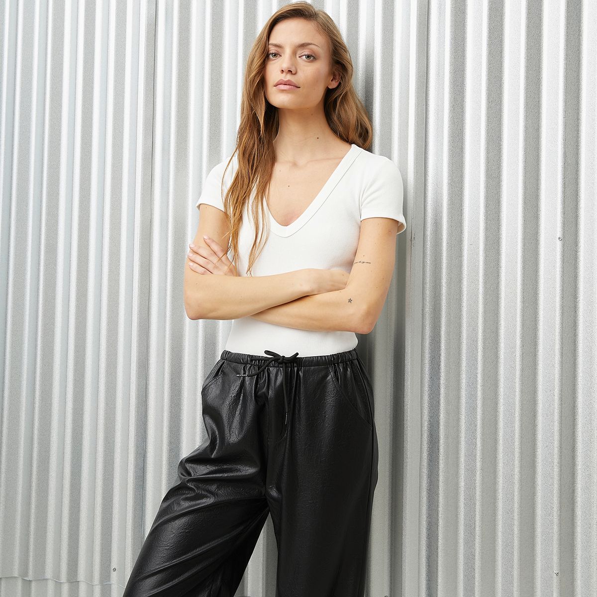 AMERICANINO - Body Manga Corta Algodón Mujer Americanino