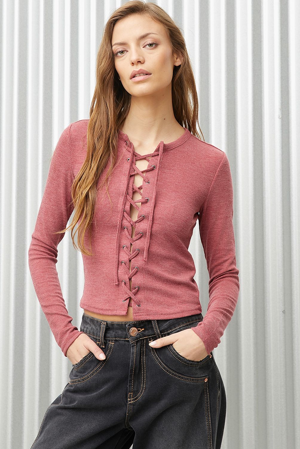 AMERICANINO - BLUSA LISA MC CV1POA111Z RED L