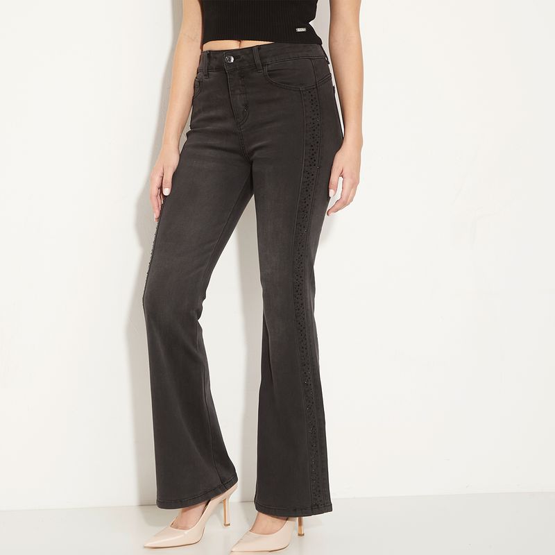 MOSSIMO - Jeans Flare Tiro Medio Mujer Mossimo