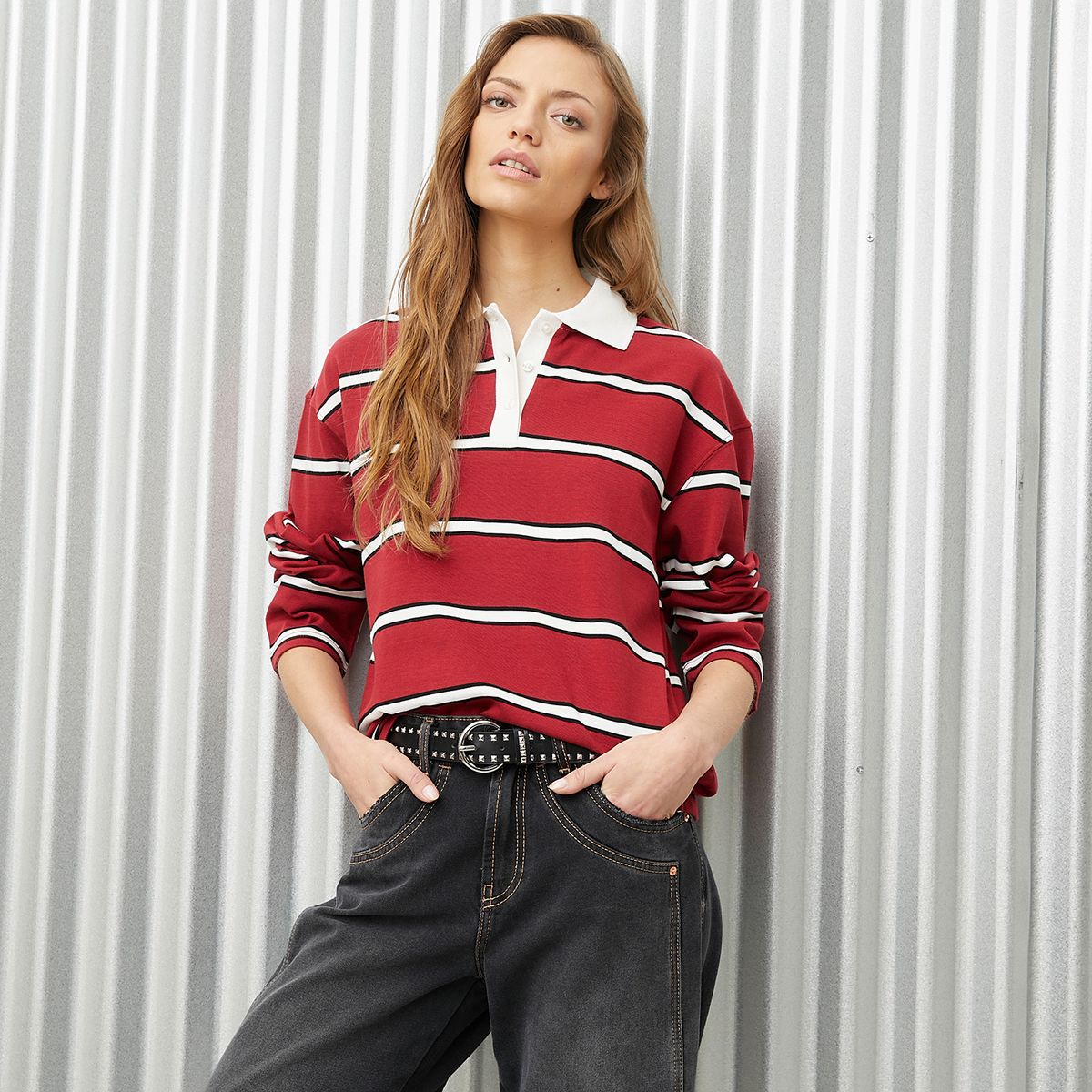 AMERICANINO - Polera Manga Larga Mujer Americanino