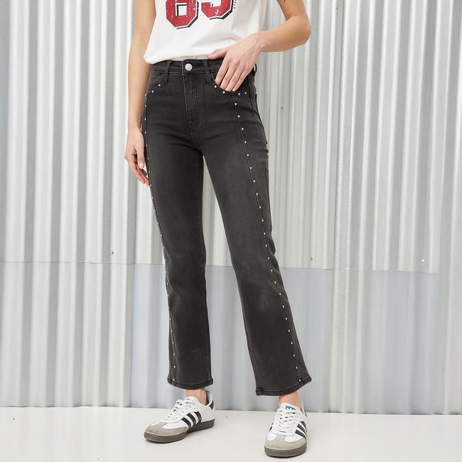 AMERICANINO - Jeans Flare Tiro Medio Mujer Americanino