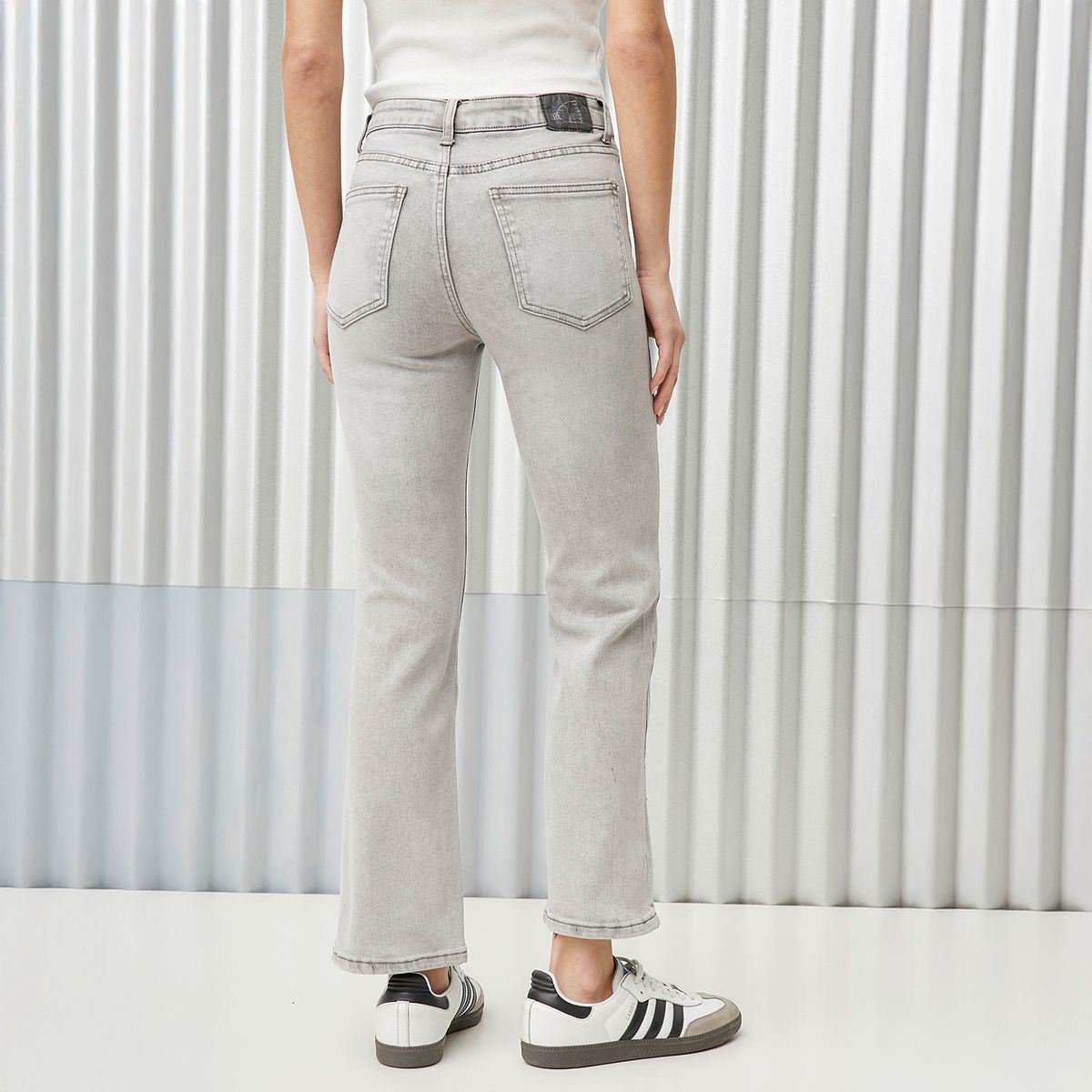 AMERICANINO - Jeans Flare Tiro Medio Mujer Americanino