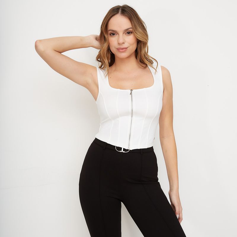 MOSSIMO - Polera Sin Manga Mujer Mossimo