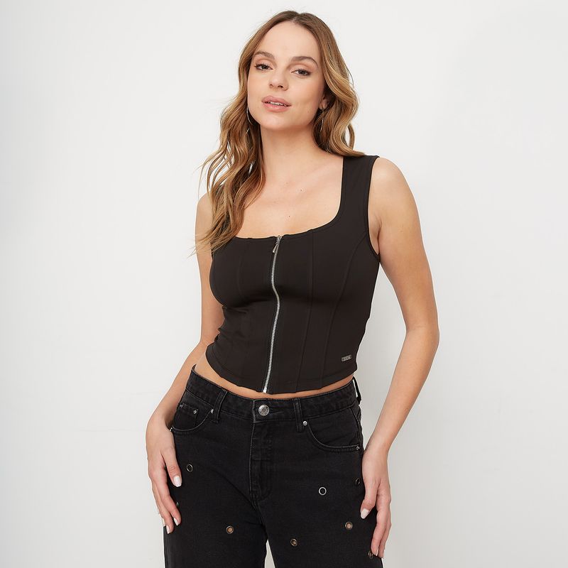 MOSSIMO - Polera Sin Manga Mujer Mossimo